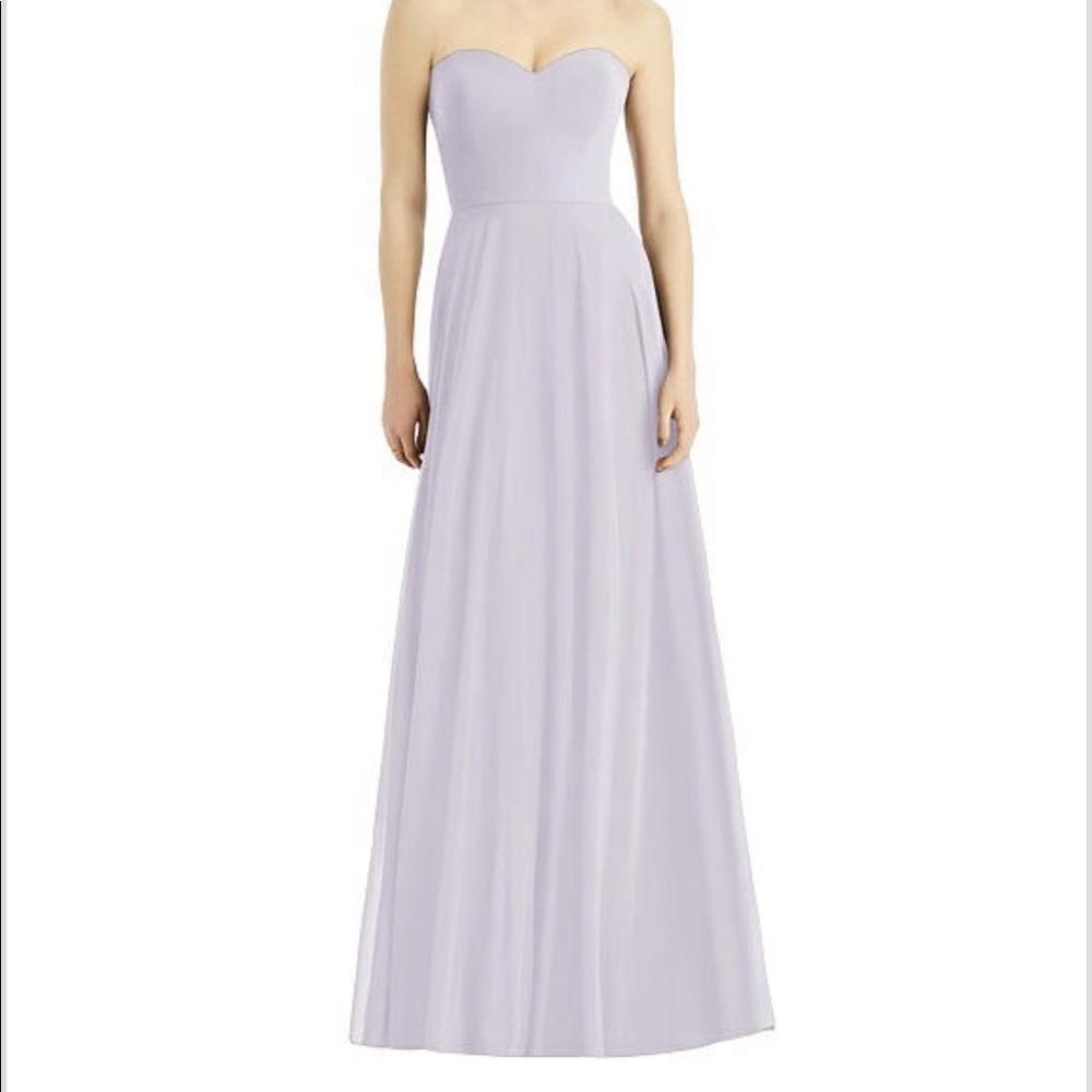 After Six Strapless Dress in Moondance